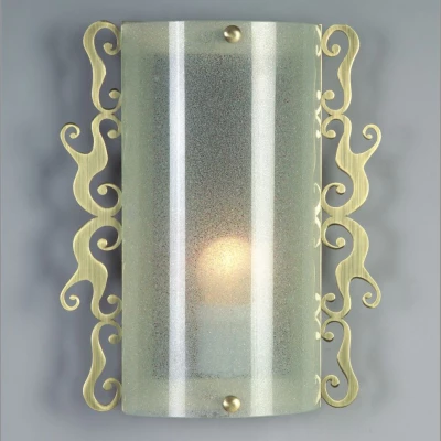 Nástěnné osvětlení CASABLANCA - 1xE27, 60W, patina