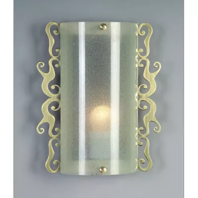 Nástěnné osvětlení CASABLANCA - 1xE27, 60W, patina