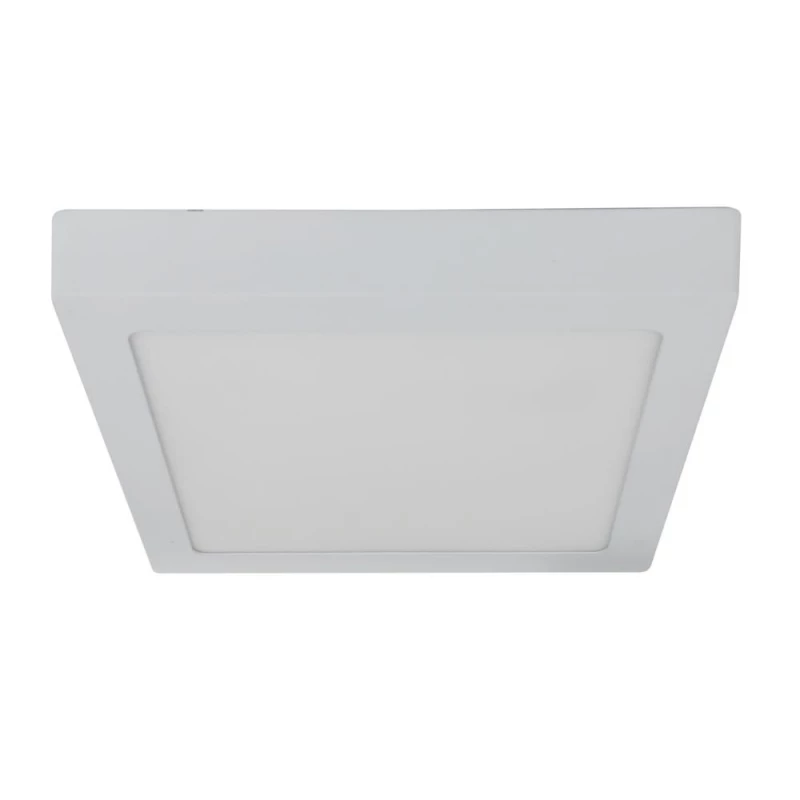 Hranatý LED panel ALBION - 18W, 4000K (denní bílá), 22x22cm, bílý