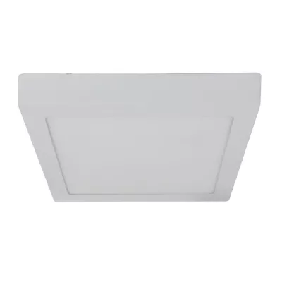 Hranatý LED panel ALBION - 12W, 4000K (denní bílá), 17x17cm, bílý