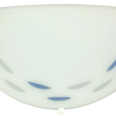 Nástěnné osvětlení ANDRAK - 1xE27, 60W, modré / bílé