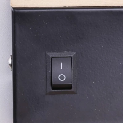 Nástěnné LED svítidlo s USB portem ANET - 2x4W, 4000K (denní bílá), hnědé / černé