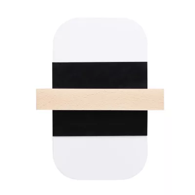 Nástěnné LED osvětlení APRIL - 6W, 4000K (denní bílá), černé / bílé / hnědé