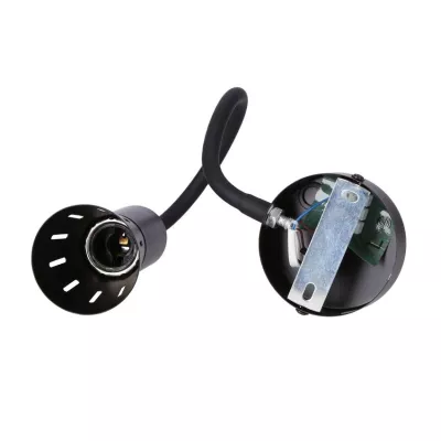 Nástěnná lampička k posteli ARENA - 1xE14, 40W, černá