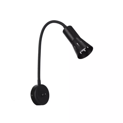 Nástěnná lampička k posteli ARENA - 1xE14, 40W, černá