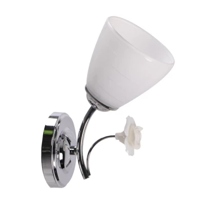 Nástěnné osvětlení ARIAM - 1xE27, 40W, chromované / bílé