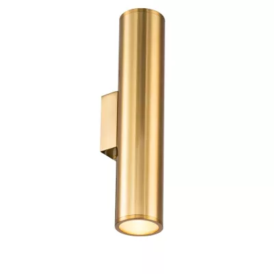 Nástěnné moderní osvětlení AUSTIN - 1xE27, 40W, 50x8cm, zlaté