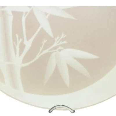 Nástěnné svítidlo BAMBOO - 1xE27, 60W, béžové / bílé