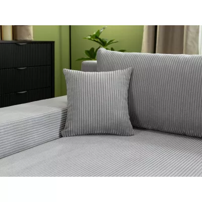 Moderní rozkládací sedačka do tvaru U SELAH - zelená 1