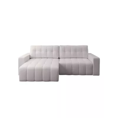 Rohová rozkládací sedací souprava WAPATO - světlá levandulová