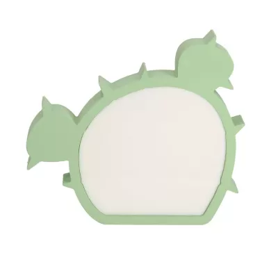 Nástěnné svítidlo do dětského pokoje CACTUS - 8W, 3000K (teplá bílá), zelené