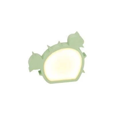 Nástěnné svítidlo do dětského pokoje CACTUS - 8W, 3000K (teplá bílá), zelené