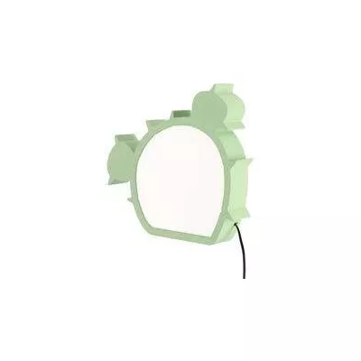 Nástěnné svítidlo do dětského pokoje CACTUS - 8W, 3000K (teplá bílá), zelené
