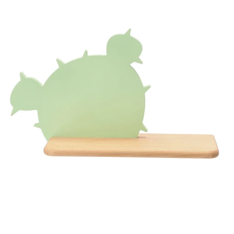 Nástěnná lampička do dětského pokoje CACTUS 2 - 4W, 4000K (denní bílá), zelená