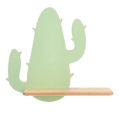 Nástěnná lampička do dětského pokoje CACTUS 1 - 4W, 4000K (denní bílá), zelená