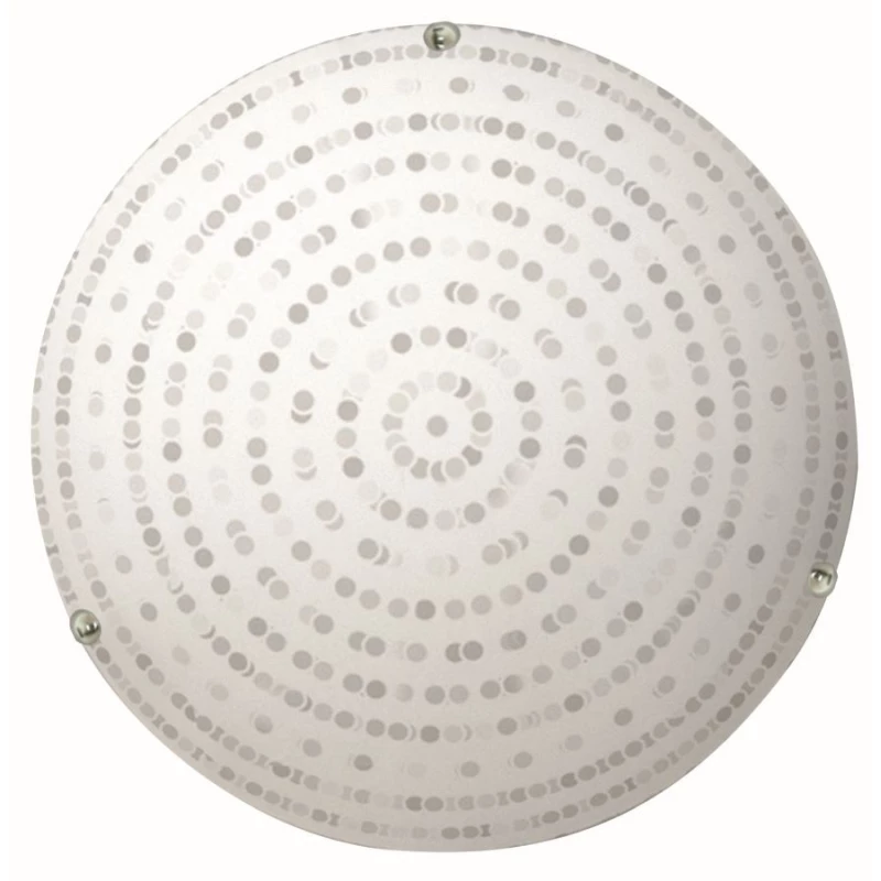 Nástěnné / stropní moderní osvětlení CIRCLE, 1xE27, 60W, 30cm, kulaté, bílé
