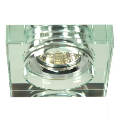 Set 3x zápustné LED stropní světlo CLARKSTON - 3xGU10, 3W, 3000K (teplá bílá), chromované / čiré