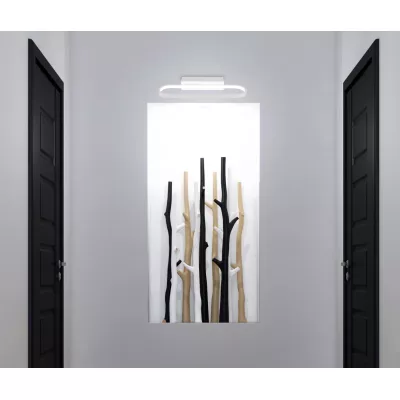 Moderní nástěnné LED osvětlení COVER - 15W, 4000K (denní bílá), bílé