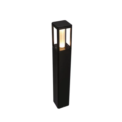 Venkovní LED sloupek CROCUS - 2x6W, 3000K (teplá bílá), černý