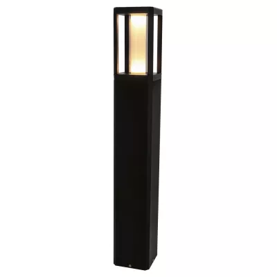 Venkovní LED sloupek CROCUS - 2x6W, 3000K (teplá bílá), černý