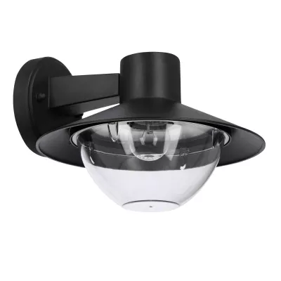 Nástěnná venkovní lampa COSMOS - 1xE27, 40W, černá