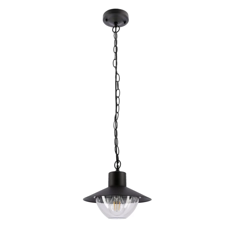 Závěsná venkovní lampa COSMOS - 1xE27, 40W, černá