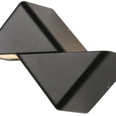 Nástěnné LED venkovní svítidlo DRACENA - 9W, 3000K (teplá bílá), černé