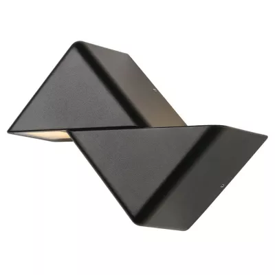 Nástěnné LED venkovní svítidlo DRACENA - 9W, 3000K (teplá bílá), černé