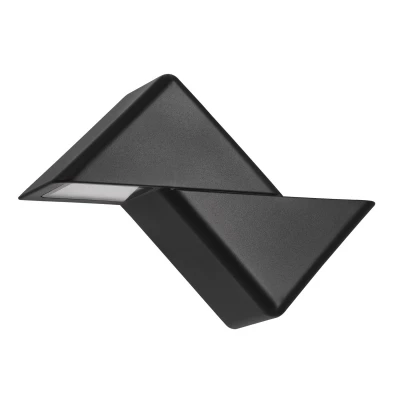 Nástěnné LED venkovní svítidlo DRACENA - 9W, 3000K (teplá bílá), černé