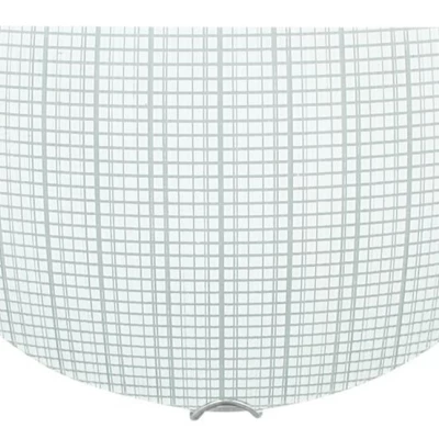 Moderní nástěnné skleněné osvětlení ELITA - 1xE27, 60W, chromované / bílé