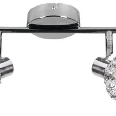 Stropní moderní osvětlení COLLAR - 4xG9, 40W, chromované