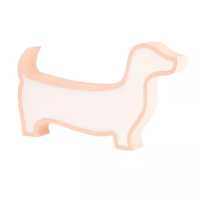 Nástěnné svítidlo do dětského pokoje DOG - 12W, 3000K (teplá bílá), růžové