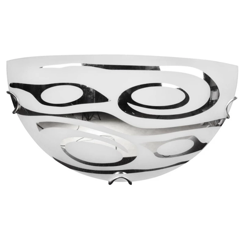 Moderní nástěnné osvětlení EDGAR - 1xE27, 60W, chromované / čiré