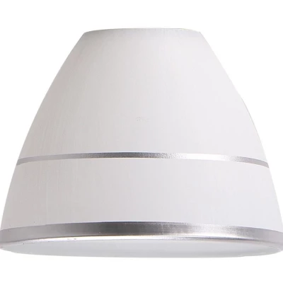 Náhradní stínidlo k osvětlení ELOTTE - bílé / stříbrné