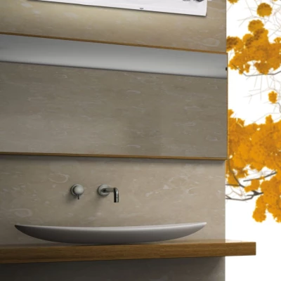 LED nástěnné osvětlení zrcadla ESSE - 12W, 4000K (denní bílá), bílé