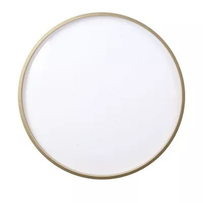 LED stropní osvětlení FLORIDA - 18W, 4000K (denní bílá), 33cm, černé / zlaté