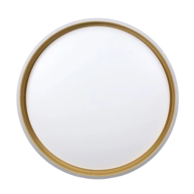 LED stropní osvětlení FLORIDA - 24W, 4000K (denní bílá), 38cm, černé / bílé / zlaté