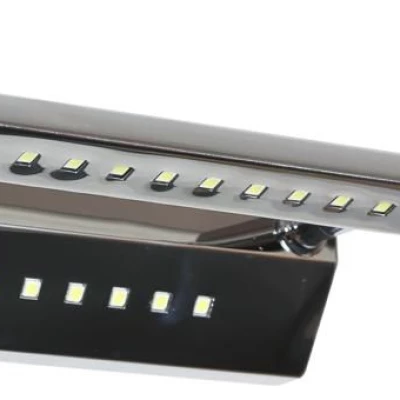 LED nástěnné osvětlení FORTE - 5W+2W, 6500K (studená bílá), chromované