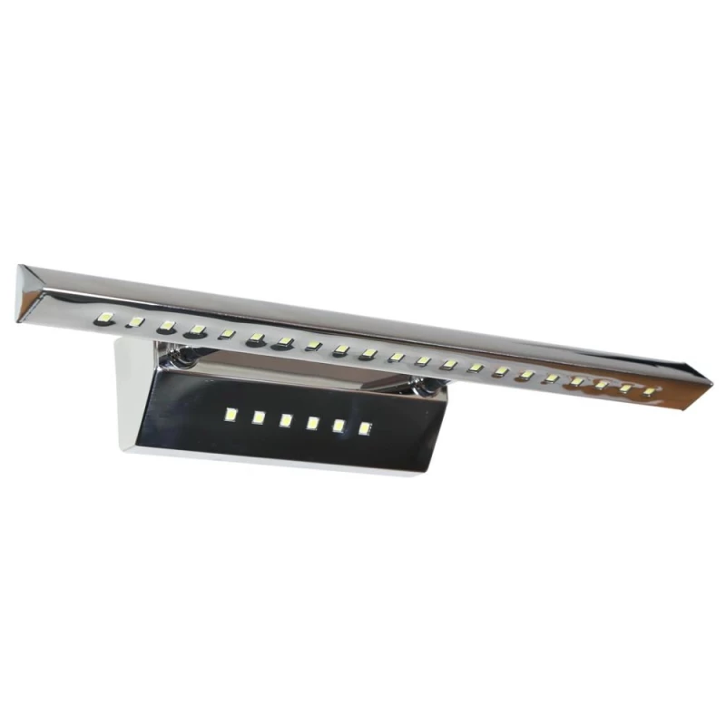 LED nástěnné osvětlení FORTE - 5W+2W, 6500K (studená bílá), chromované