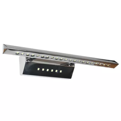 LED nástěnné osvětlení FORTE - 5W+2W, 6500K (studená bílá), chromované