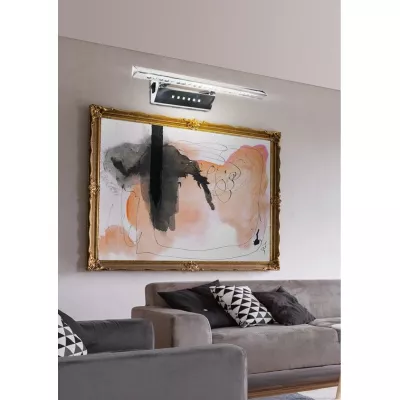 LED nástěnné osvětlení FORTE - 5W+2W, 6500K (studená bílá), chromované