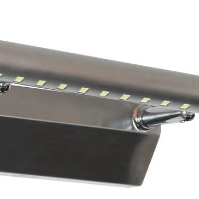 LED nástěnné osvětlení FORTE - 5W, 6500K (studená bílá), stříbrné