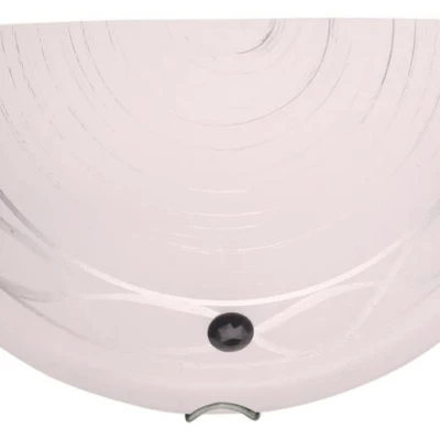 Moderní nástěnné osvětlení GIARA - 1xE27, 60W, chromované / bílé