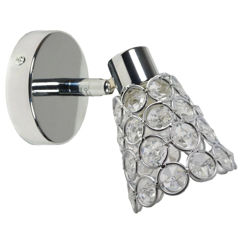 Nástěnné designové osvětlení GLOSSY - 1xG9, 40W, chromované