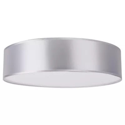 Stropní přisazené osvětlení GLOVEN - 3xE27, 40W, 50cm, kulaté, světlé šedé