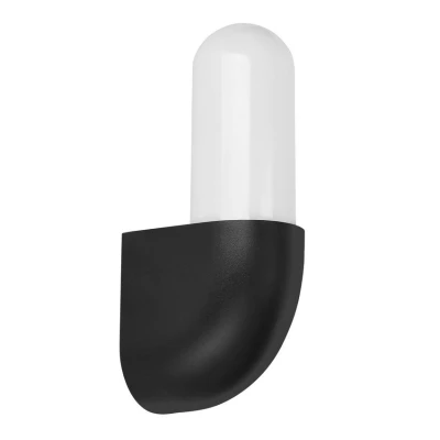 Nástěnné venkovní osvětlení GYNURA - 1xGU10, 35W, černé / bílé