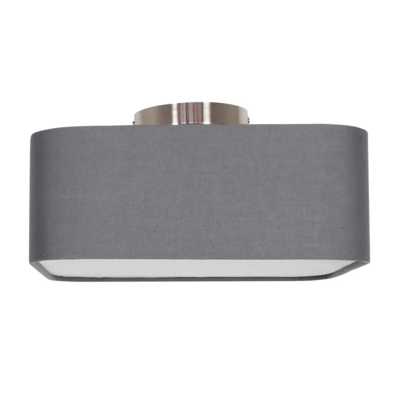 Moderní stropní osvětlení HUNTS - 2xE27, 40W, šedé