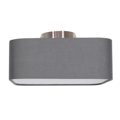 Moderní stropní osvětlení HUNTS - 2xE27, 40W, šedé