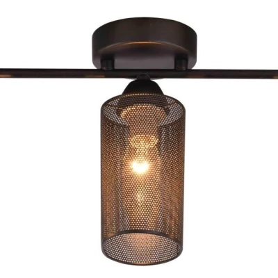 Stropní svítidlo INDIRA - 3xE14, 40W, černé