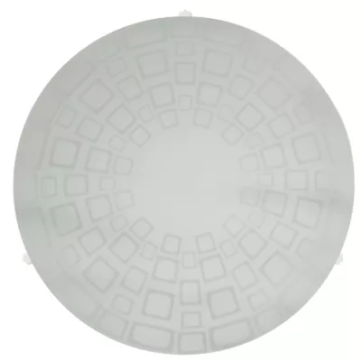 Moderní přisazené stropní osvětlení INGRID - 1xE27, 60W, 30cm, kulaté, bílé